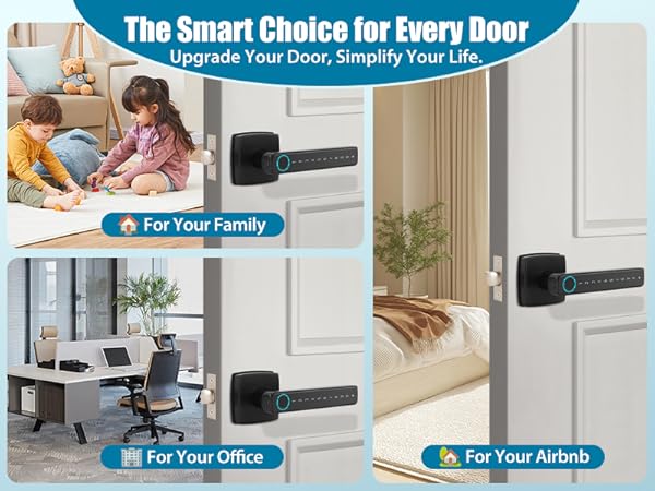 smart lock for bedroom door