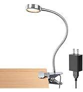 LEPOWER Clip on Light/Reading Light/Book Lights/Desk Lamp Color Changeable/Night Lights Clip on f...
