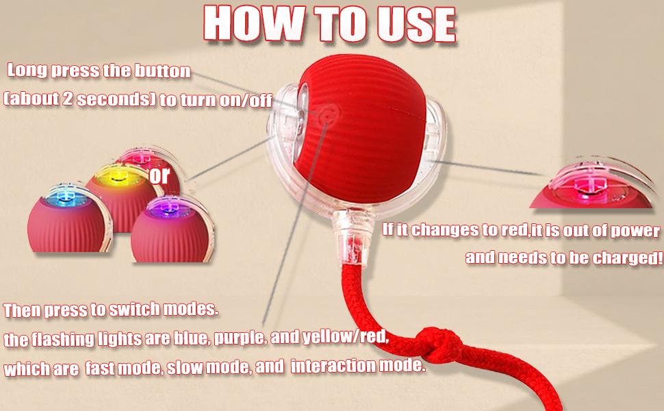 The colors yellow/red are interactive modes,which does not affect the use and has the same effect