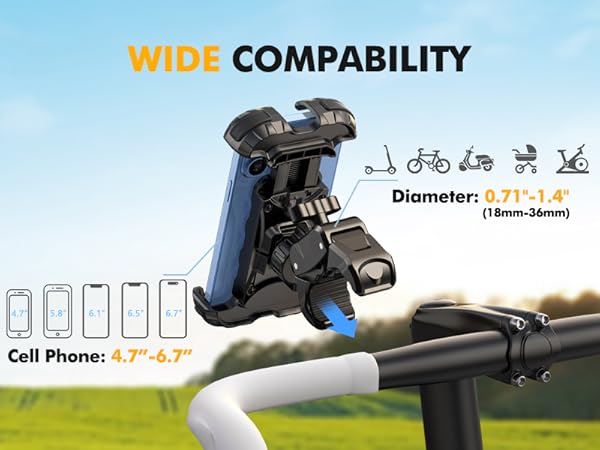 motorcycle cell phone mount