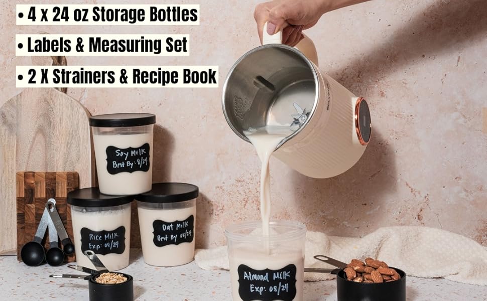 All in one bundle milk maker