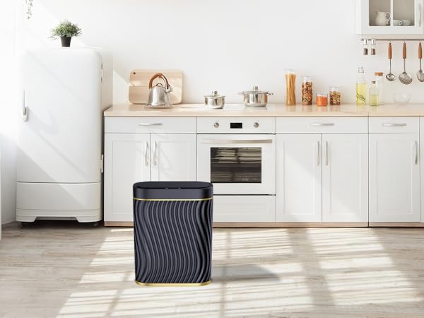 Bathroom Small Trash Can with Automatic Touchless Lid