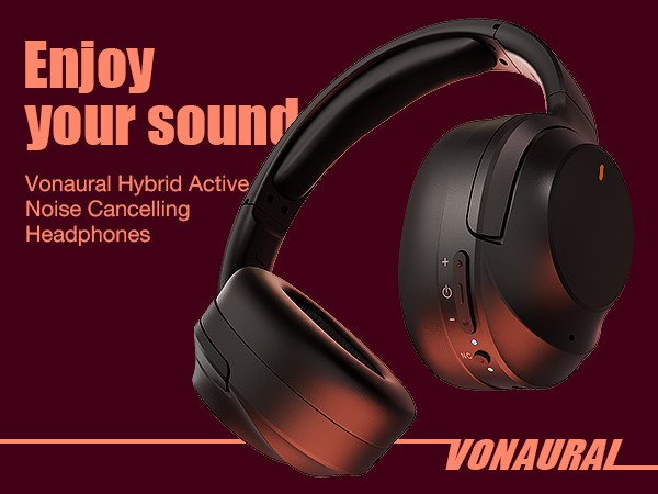 Hybrid Active Noise Cancelling Headphones