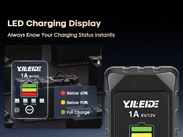 trickle charger battery maintainer 12v battery charger lifepo4 battery charger