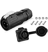 2 Pin Connector Waterproof Connector, Industrial Solder Power Connector, Aviation Cable Connector...