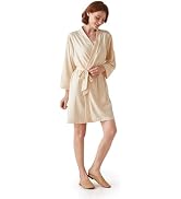 KORBLISS Womens Robe Lightweight Short Knit Bathrobe Soft Ladies Sleepwear with Pockets,lightweig...