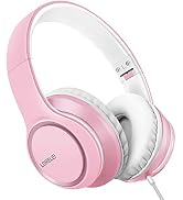 LORELEI X8 Over-Ear Wired Headphones with Microphone with 1.45m-Tangle-Free Nylon Line&amp;3.5mm Plug...