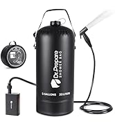 DR.PREPARE Portable Shower for Camping, 4/5 Gallons Camping Shower Bag, Portable Outdoor Shower w...