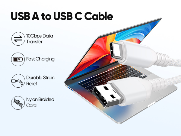 usba to usbc data transfer cable