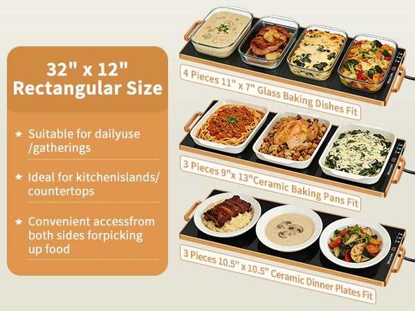 Electric Warming Tray