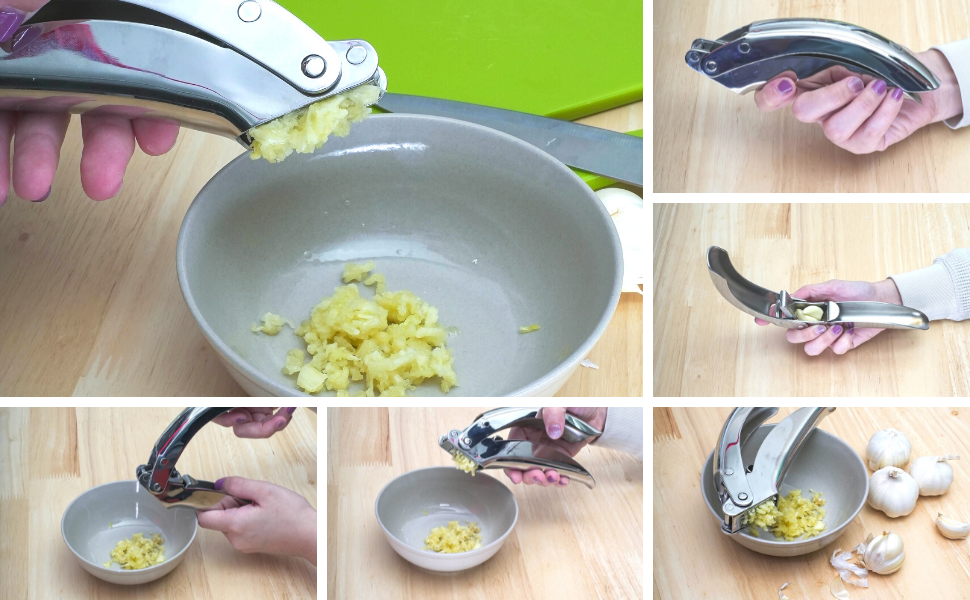 Garlic press garlic mincer