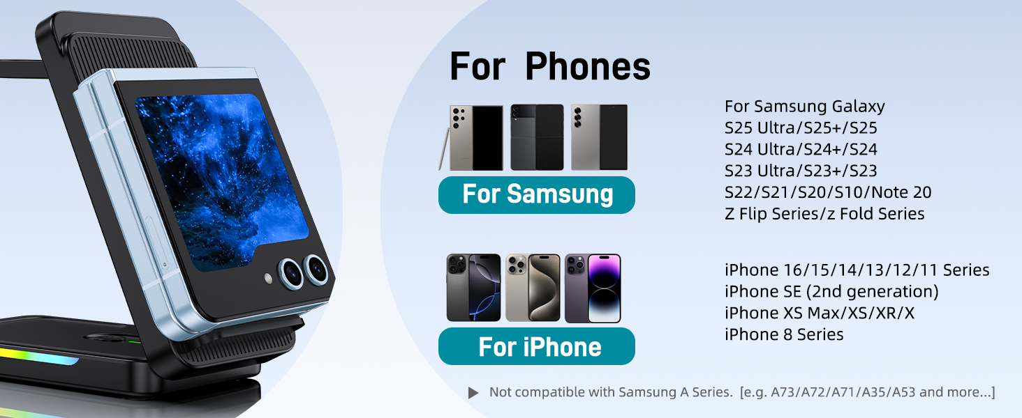 z flip 6 wireless charger