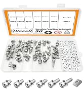 96pcs Motorcycle Battery Terminal Bolts and Nuts Assortment Kit,Hincell 96pcs 304 Stainless Stee ...