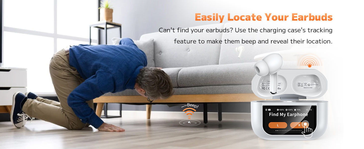 Find earbuds