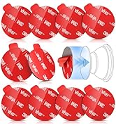 10 Pcs 3M Sticky Pads for Pops Socket Base: 1.38" Round Strong Adhesive Replacement Double Sided ...
