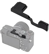 JJC Metal Thumb Up Grip for Sony A7CII A7C II A7CR A7C R Camera, Hot Shoe Mount Thumb Rest Suppor...