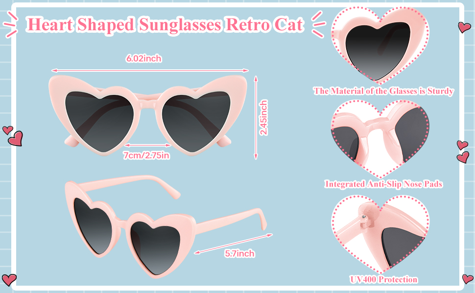 Heart Shaped Glasses