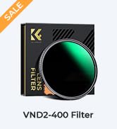K&amp;F Concept 82mm Putter Variable ND Filter ND2-ND400 (1-9 Stops) 28 Multi-Layer Coatings Import A...