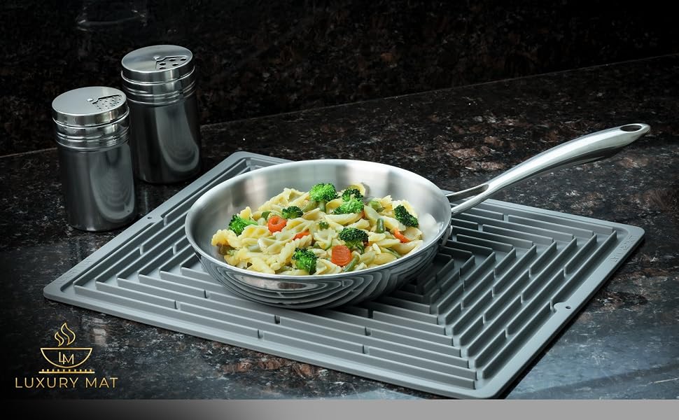 silicone heat resistant mat silicone mat for kitchen counter trivets for hot pans mat for countertop