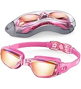 Aegend Swim Goggles, Swimming Goggles No Leaking Full Protection Adult Men Women Youth