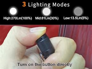 3 lighting modes