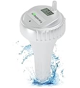 Pool Thermometer, Urageuxy Pool Thermometer Floating Easy Read, IPX8 Waterproof Digital Pool Ther...