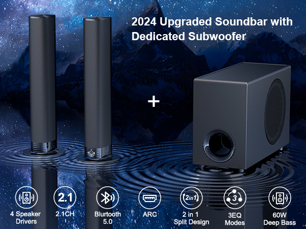8000E sound bar