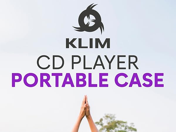 KLIM Portable CD Player Case