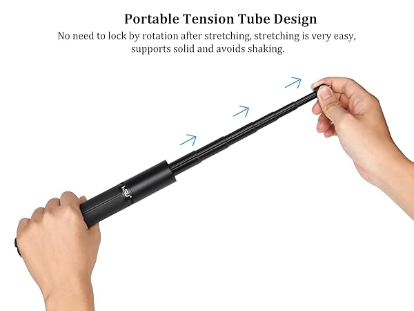 Extension Monopod Pole for Insta360 X4, X3, X2, X, Insta 360 ONE R, ONE RS, GO 2, GO 3