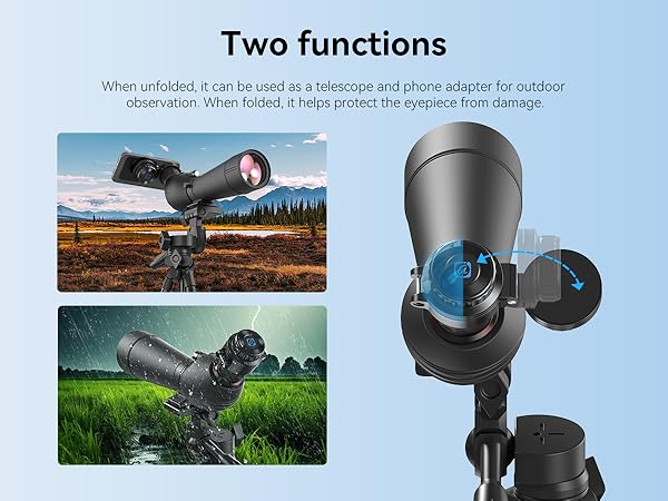 APEXEL Magnetic Telescope Phone Adapter