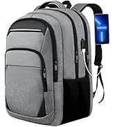 Laptop Backpack 17 inch, School Backpack, Extra Large Big Backpack with Charger, TSA Anti Theft C...