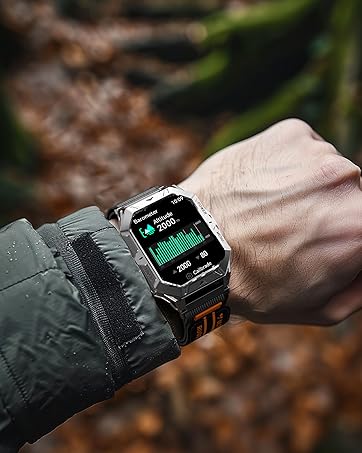 100-Day Battery Life,2.13&amp;#34; AMOLED Outdoor Sports Smartwatch