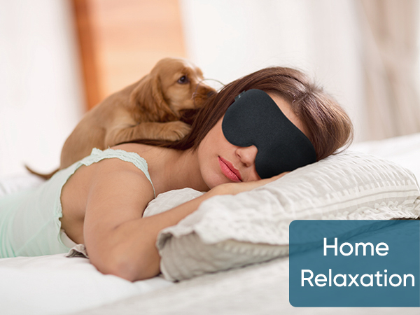 no pressure on temples when sleeping on the side, also comfortable for back and stomach sleepers.