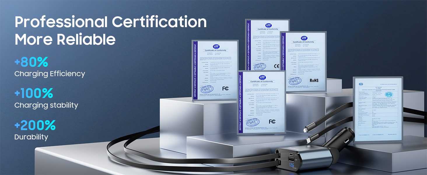 Retractable Car Charger