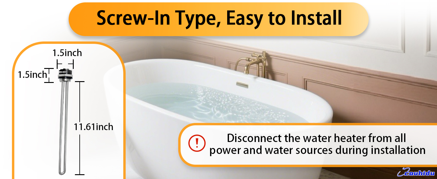 ao smith water heater element hot water heater element 4500 watt water heater element 100108283