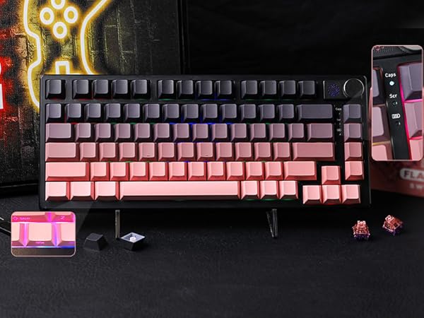 HE75 Tri-Mode Gaming Keyboard