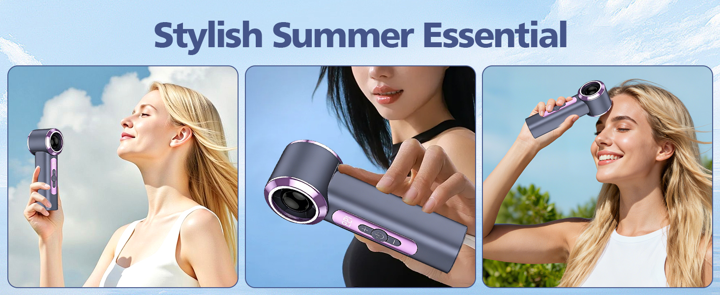 IGRARK Portable Handheld Mini Fan