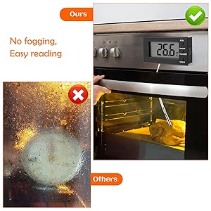 No fogging &amp; Easy reading Black