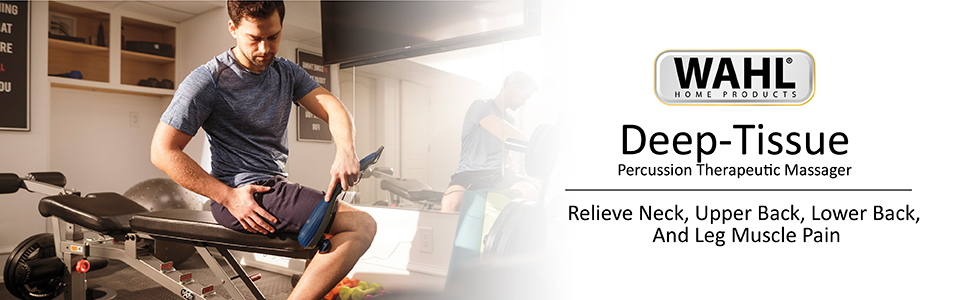 wahl deep tissue percussion vibratory vibrator massager theragun professional workout athletic 