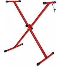5 CORE Keyboard Stand Adjustable Heavy Duty for Electric Digital Pianos and Synths Fits 54 to 88 Key...
