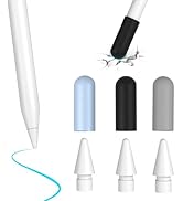 Replacement Pencil Tips for Apple Pencil Pro USB C with Silicone Protective Cover Pen Tips for Ap...