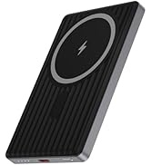 Power Bank, 5,000mAh Magnetic Portable Charger 20W Fast Charging Battery Pack Mag-safe Wireless U...