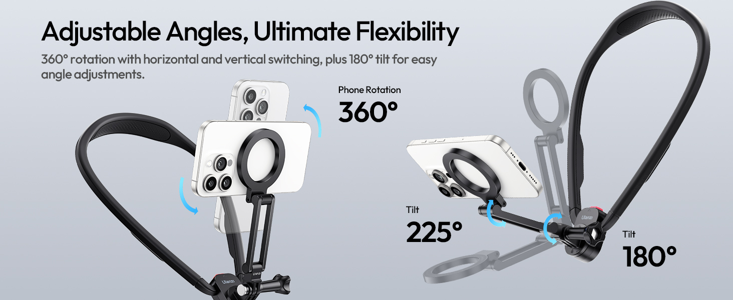 around the neck phone holder