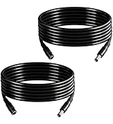 IMIYORE 16.4ft 5.5mmx2.1mm DC Power Extension Cable Male to Female Compatible with 12V 3A for CCT...