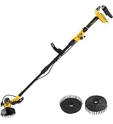 6" Brushless Cordless Power Spin Scrubber Compatible with DeWalt 20V Max (Tool Only), 2-Speed 350...