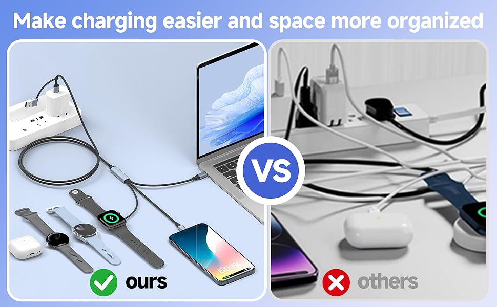 Fast charger for multiple devices