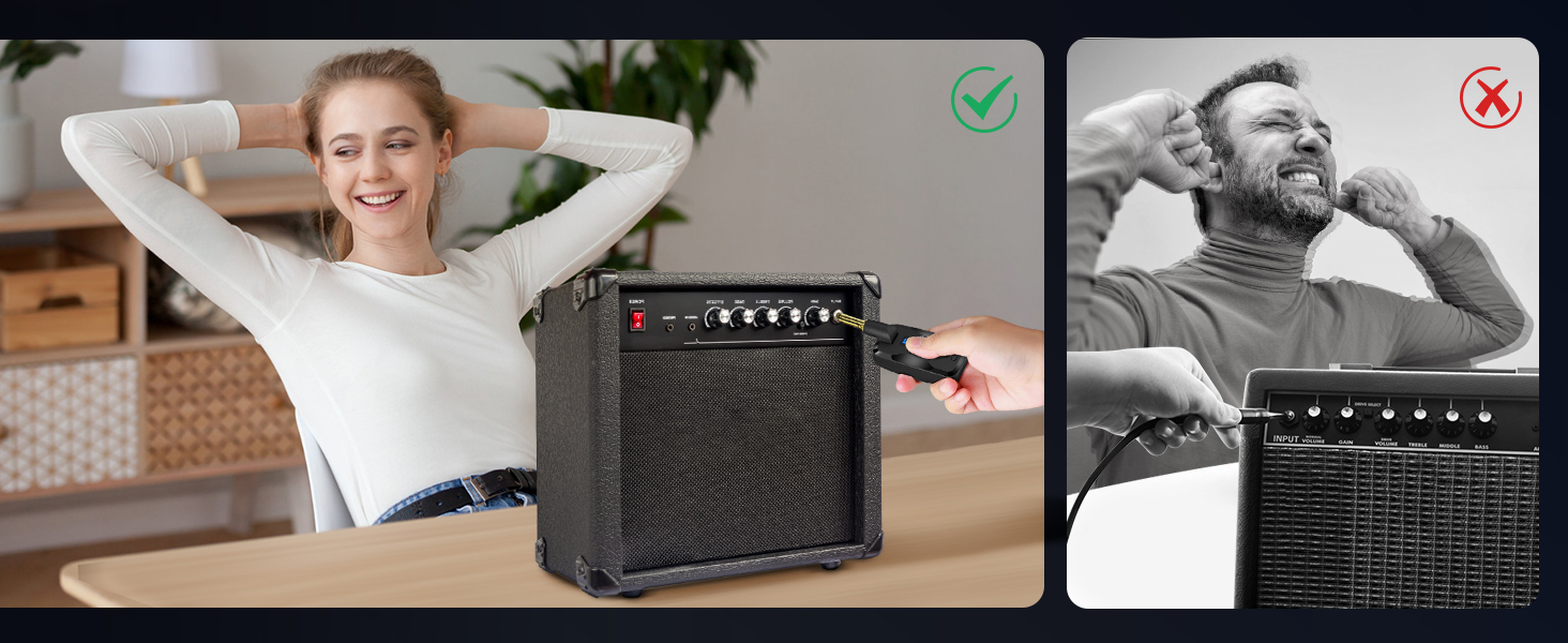 wireless guitar cable