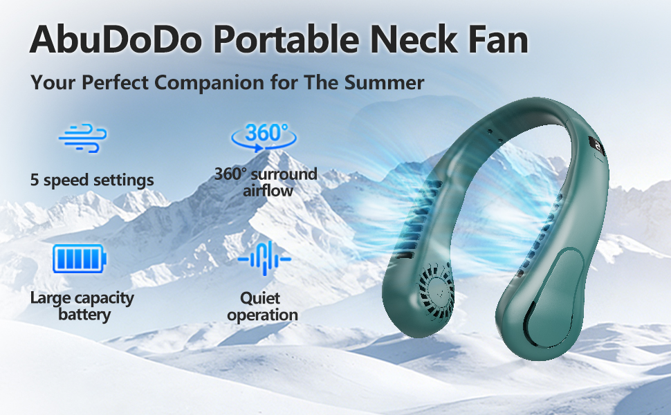 portable neck fan