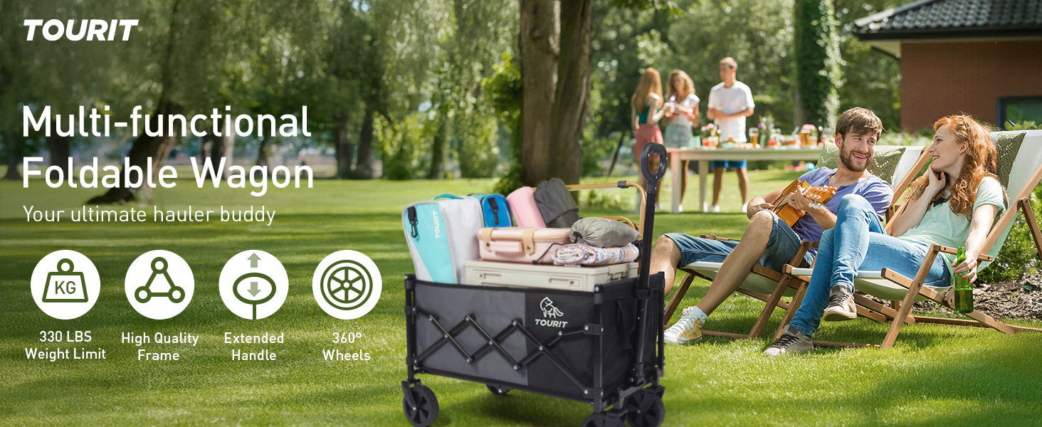 Multi-functional Foldable Wagon
