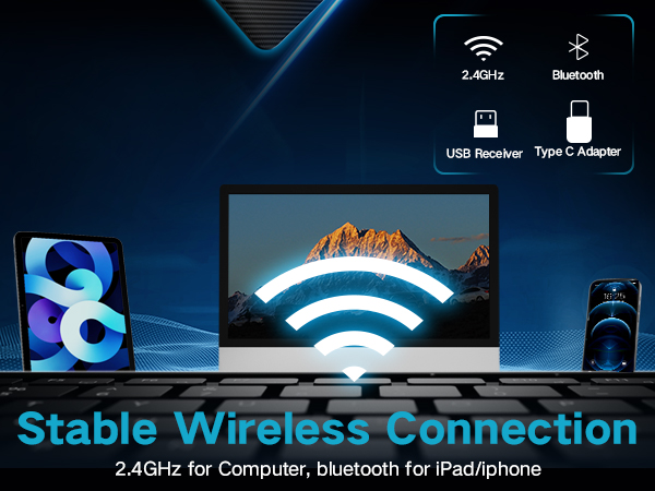 wireless keyboard and mouse combo